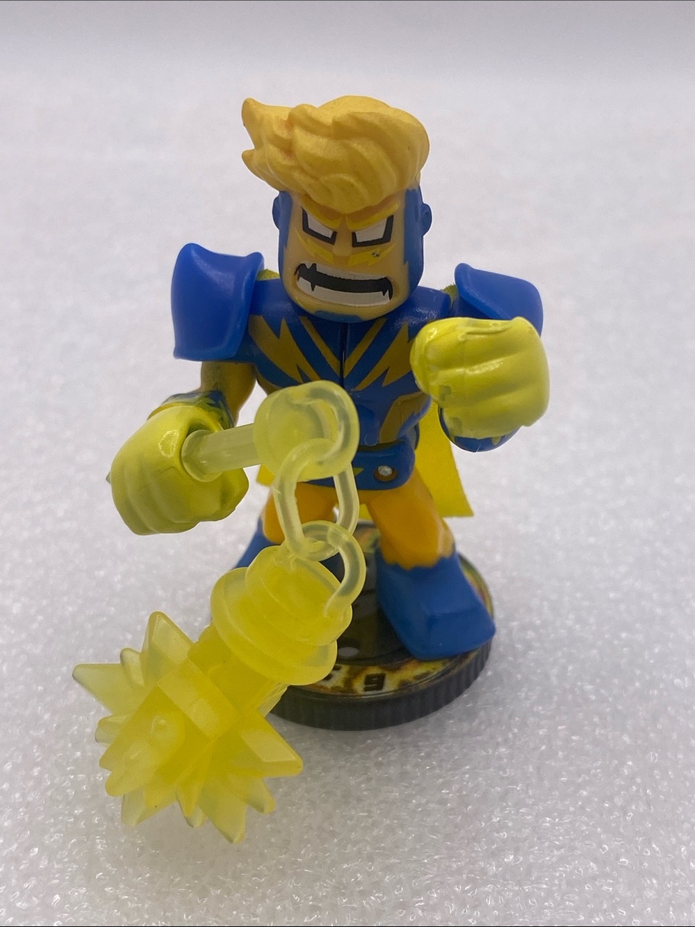 Thunderpants Yellow & Blue Superhero Action Figure - Kids Toy